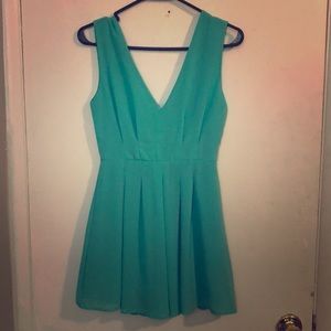 Teal semi-formal jumper
